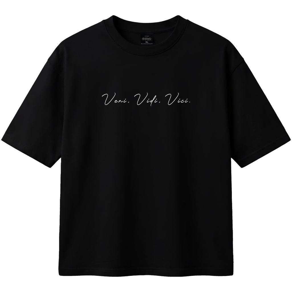Veni Vidi Vici - Julius Caesar - Black